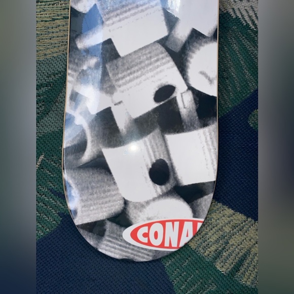 CONART® skate SK8xDE NY FAT CAPS MOTOR YARD skateboard deck sealed new s… - Picture 2 of 3